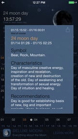 Moon Days - Lunar Calendar and Void of Course Times