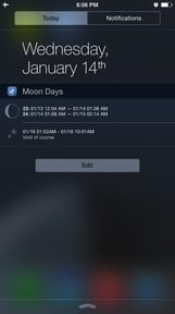 Moon Days - Lunar Calendar and Void of Course Times