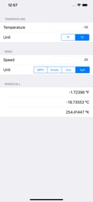 Windchill Temperature