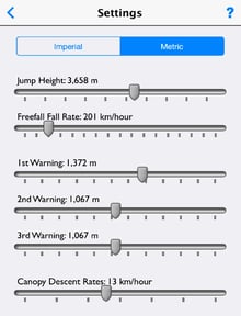 Skydive Altimeter