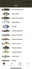 Freshwater Fishing Guide