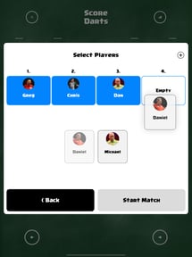 Dart Scorer Cricket and X01