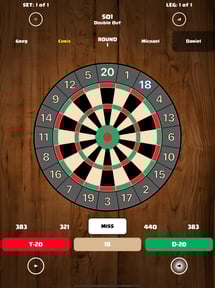 Dart Scorer Cricket and X01