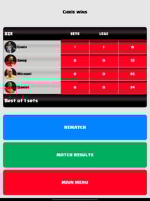 Dart Scorer Cricket and X01