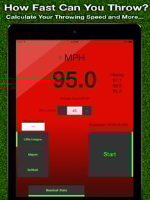 Baseball Pitch Speed - Radar Gun