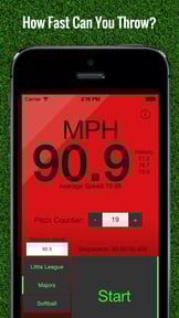 Baseball Pitch Speed - Radar Gun