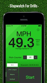 Baseball Pitch Speed - Radar Gun