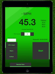 Baseball Pitch Speed - Radar Gun