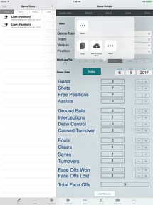LaCrosse Stats & Player Tracker