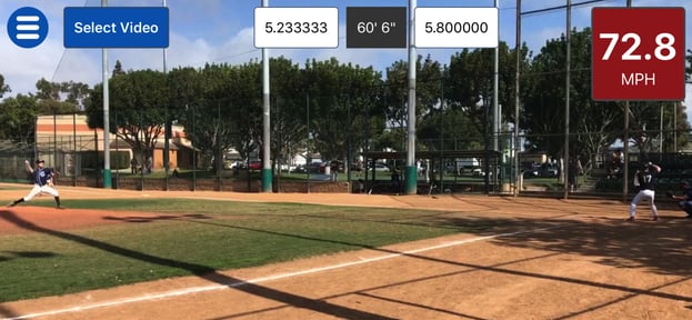 Baseball Radar Gun +