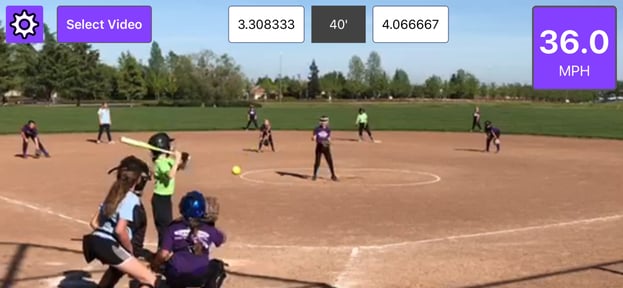 Softball Radar Gun +