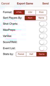 HoopStats Basketball Scoring