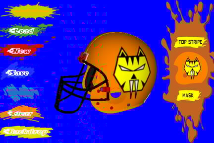 Football Helmet 3D