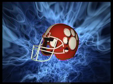 Football Helmet 3D