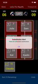 Volleyball Lineup Tracker