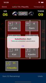 Volleyball Lineup Tracker