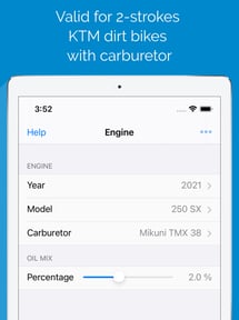 Jetting for KTM 2T Dirt Bikes