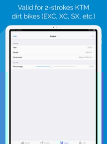 Jetting for KTM 2T Dirt Bikes