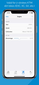 Jetting for KTM 2T Dirt Bikes