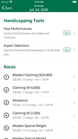 Equibase Todays Racing