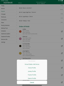 Equibase Todays Racing