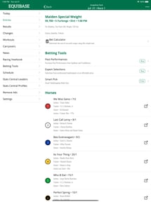 Equibase Todays Racing