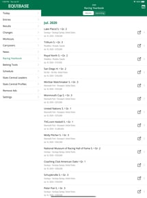 Equibase Todays Racing