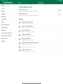 Equibase Todays Racing