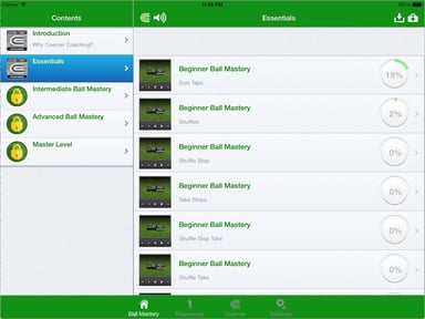 Coerver Soccer Skills at Home