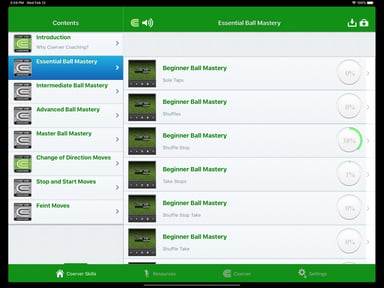 Coerver Soccer Skills at Home