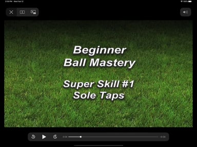 Coerver Soccer Skills at Home