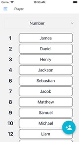 Baseball Lineup Cards