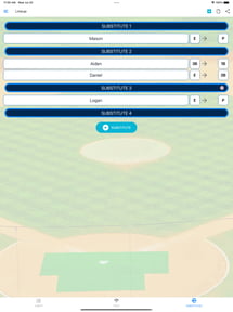 Baseball Lineup Cards