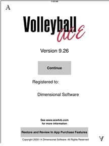 Volleyball Ace Stats