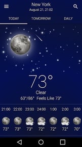 Weather: Clear Skies