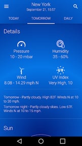 Weather: Clear Skies