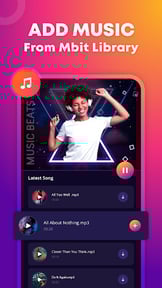 MBit Music - Video Maker