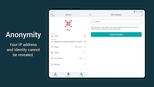 Utopia — Private Messenger