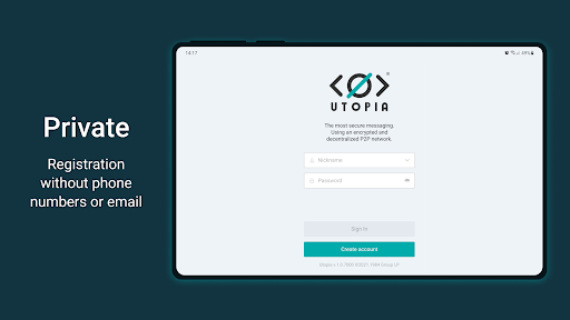 Utopia — Private Messenger