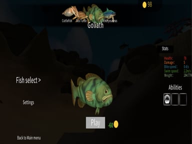 3D Fish Growing 2020