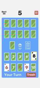 Garbage/ Trash Can - Card Game