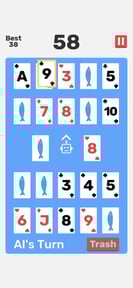 Garbage/ Trash Can - Card Game