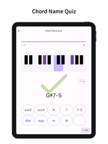 Chord Quiz: Learn Piano Chord