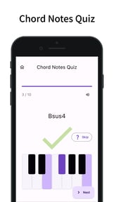 Chord Quiz: Learn Piano Chord