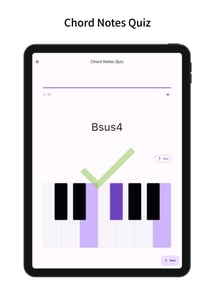 Chord Quiz: Learn Piano Chord