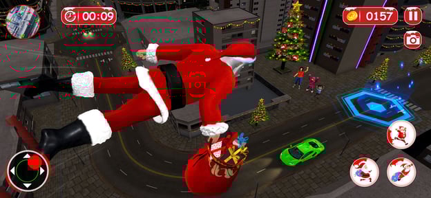 Santa Claus Gift Delivery Game