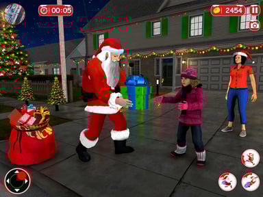 Santa Claus Gift Delivery Game