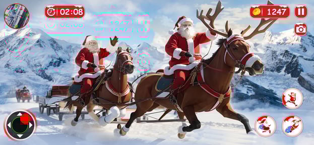 Santa Claus Gift Delivery Game