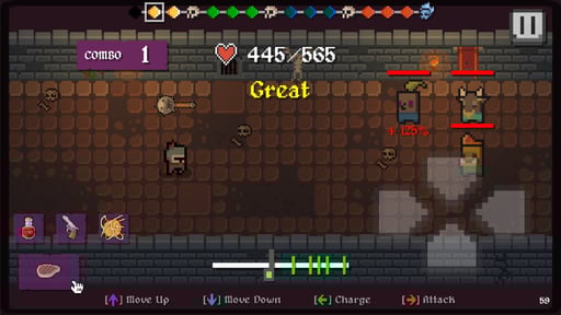 Rhythm Knight - Dungeon Games