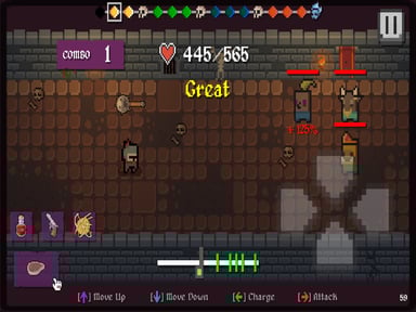 Rhythm Knight - Dungeon Games